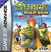 Shrek: Reekin' Havoc - GBA Cover & Box Art