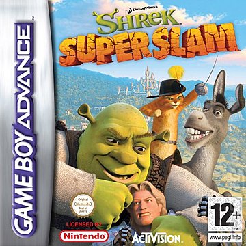 Shrek SuperSlam - GBA Cover & Box Art