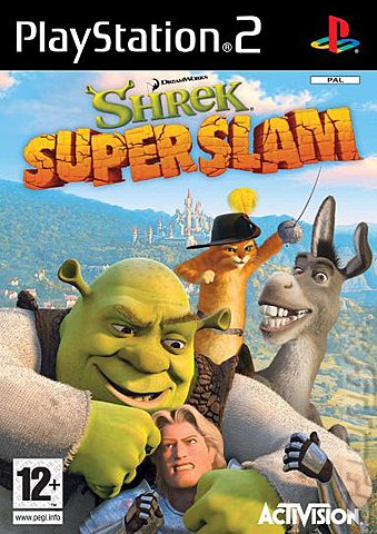 Shrek SuperSlam - PS2 Cover & Box Art