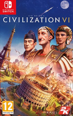 Sid Meier's Civilization VI - Switch Cover & Box Art