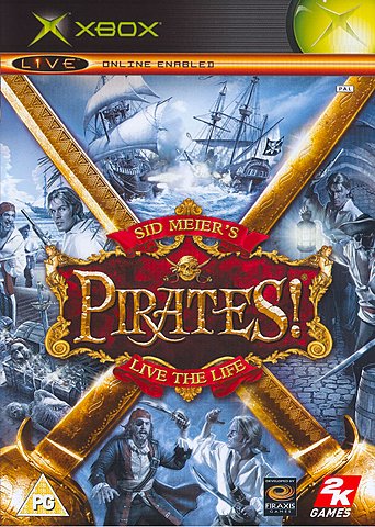 Sid Meier's Pirates! - Xbox Cover & Box Art