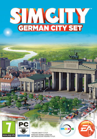 SimCity: German City Set - PC Cover & Box Art