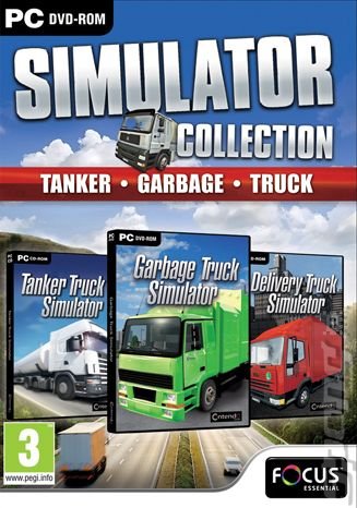 Simulator Collection: Tanker, Garbage, Truck - PC Cover & Box Art