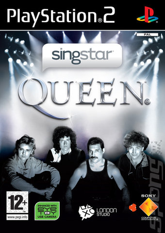 SingStar Queen - PS2 Cover & Box Art
