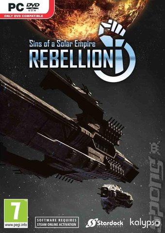 Sins of a Solar Empire: Rebellion - PC Cover & Box Art