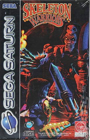 Skeleton Warriors - Saturn Cover & Box Art