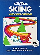 Skiing - Atari 2600/VCS Cover & Box Art