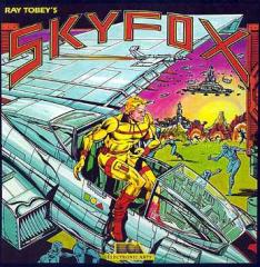 Skyfox - C64 Cover & Box Art