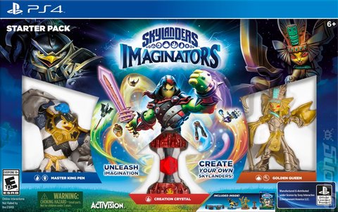 Skylanders Imaginators - PS4 Cover & Box Art