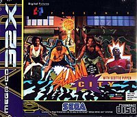 Slam City - Sega 32-X Cover & Box Art