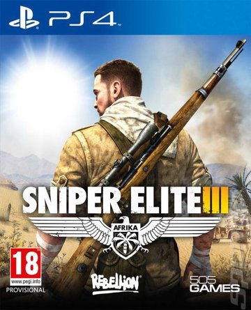 Sniper Elite III - PS4 Cover & Box Art