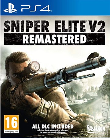 Sniper Elite V2: Remastered - PS4 Cover & Box Art