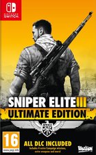 Sniper Elite III - Switch Cover & Box Art