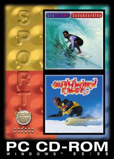 Snowboard Racer and Pro Body Boarding - PC Cover & Box Art