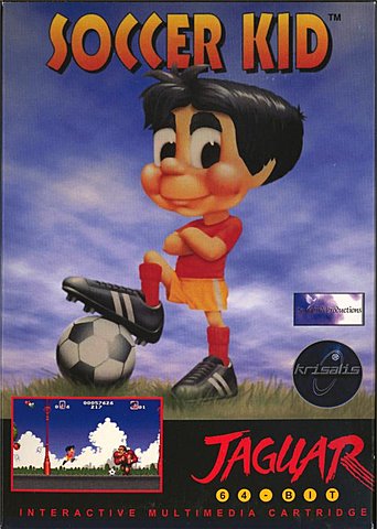 Soccer Kid - Jaguar Cover & Box Art