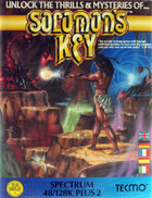 Solomon's Key - Spectrum 48K Cover & Box Art