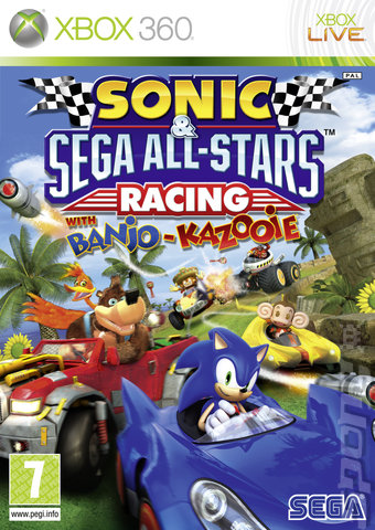Sonic & SEGA All-Stars Racing - Xbox 360 Cover & Box Art