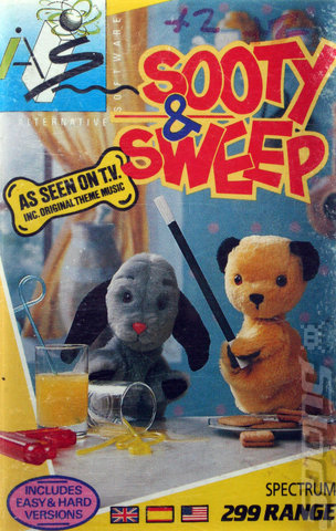 Sooty and Sweep - Spectrum 48K Cover & Box Art