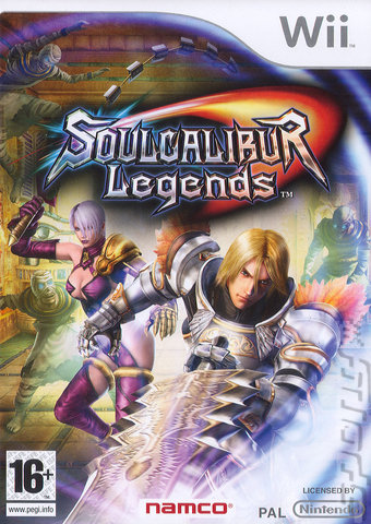 SoulCalibur Legends - Wii Cover & Box Art