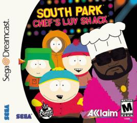 South Park: Chef�s Luv Shack  - Dreamcast Cover & Box Art