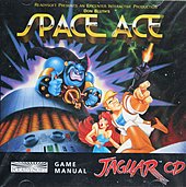 Space Ace - Jaguar Cover & Box Art