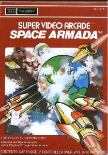 Space Armada - Intellivision Cover & Box Art