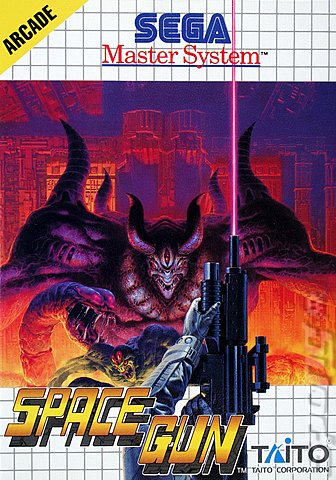 Space Gun - Sega Master System Cover & Box Art