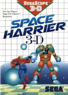 Space Harrier 3D - Sega Master System Cover & Box Art