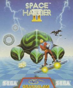 Space Harrier II - C64 Cover & Box Art