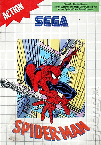 Spider-Man - Sega Master System Cover & Box Art