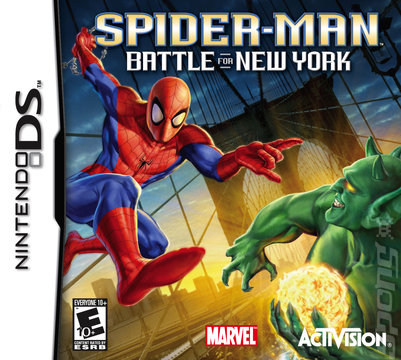 Spider-man: Battle for New York - DS/DSi Cover & Box Art