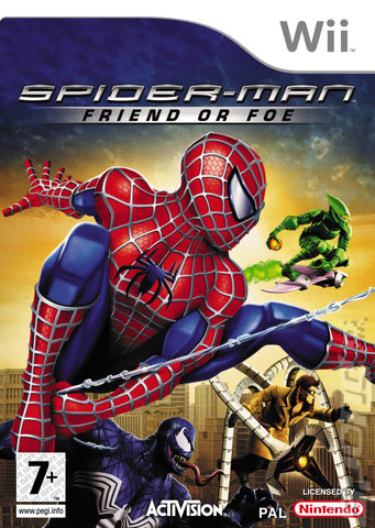 Spider-Man: Friend or Foe - Wii Cover & Box Art