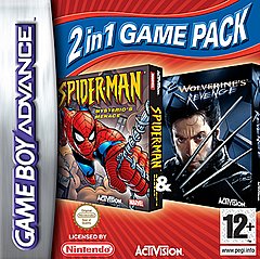 Spider-Man: Mysterio's Menace & X-Men: Wolverine's Revenge 2 in 1 Game Pack (GBA)