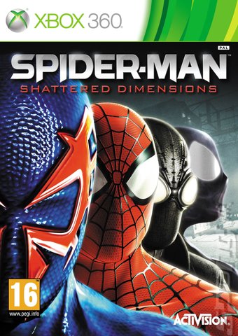 Spider-Man: Shattered Dimensions - Xbox 360 Cover & Box Art