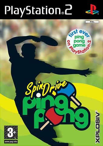 Spin Drive Ping Pong - PS2 Cover & Box Art