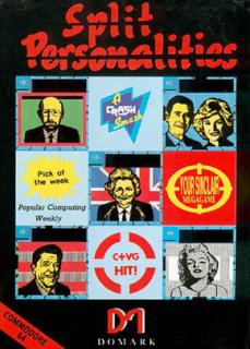 Split Personalities - C64 Cover & Box Art