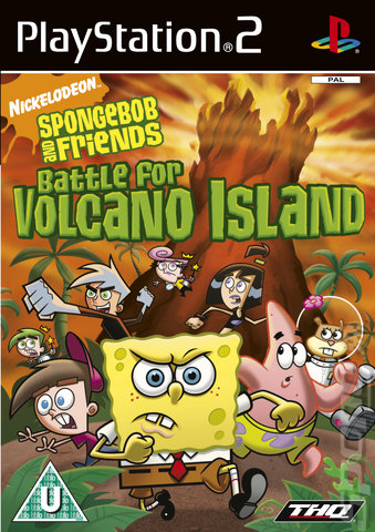 SpongeBob SquarePants and Friends: Battle For Volcano Island - PS2 Cover & Box Art