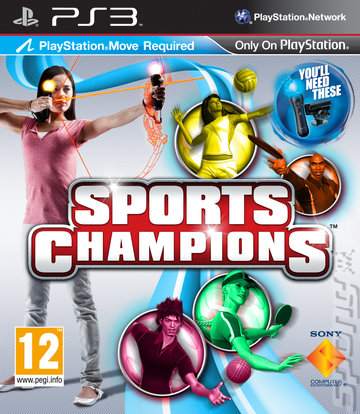 Sports Champions - PS3 Cover & Box Art