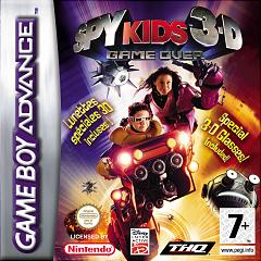 Spy Kids 3D: Game Over - GBA Cover & Box Art