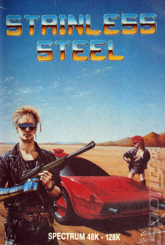 Stainless Steel - Spectrum 48K Cover & Box Art