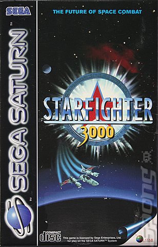 Starfighter 3000 - Saturn Cover & Box Art