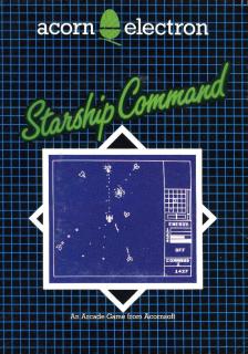 Starship Command - BBC/Electron Cover & Box Art