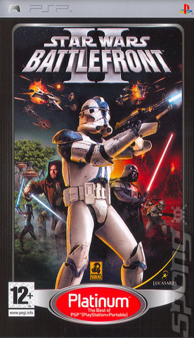 Star Wars Battlefront II - PSP Cover & Box Art
