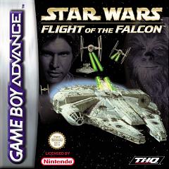 Star Wars: Flight of the Falcon - GBA Cover & Box Art