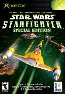 Star Wars: Starfighter - Xbox Cover & Box Art