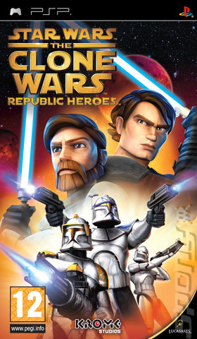 Star Wars: The Clone Wars: Republic Heroes - PSP Cover & Box Art