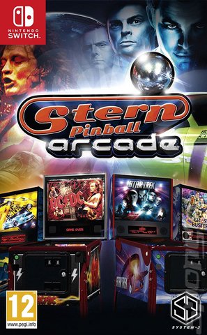 Stern Pinball Arcade - Switch Cover & Box Art