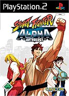 Street Fighter Alpha Anthology - PS2 Cover & Box Art