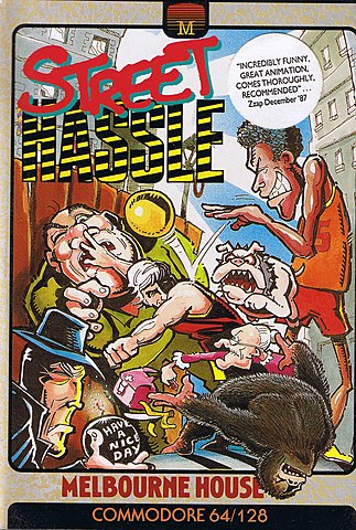 Street Hassle - C64 Cover & Box Art