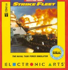 Strike Fleet - C64 Cover & Box Art